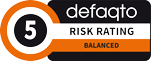 Defaqto Risk Rating 5 logo